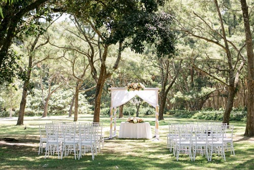 Outdoor Garden Wedding Venue Sydney